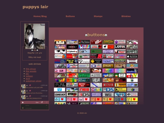 vinslair/buttons screenshot