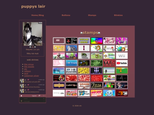 vinslair/stamps screenshot