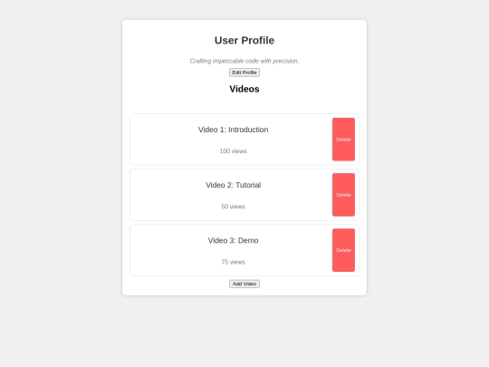 profiletest screenshot