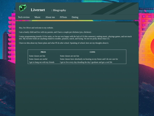 thing/biography screenshot