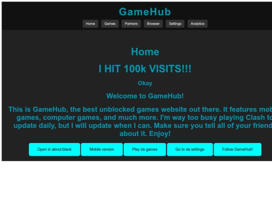 gamehub screenshot