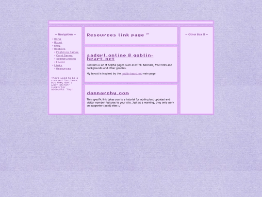 resources screenshot