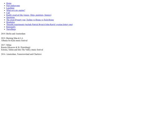 Travellings screenshot