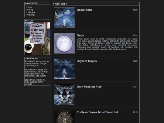 listening screenshot