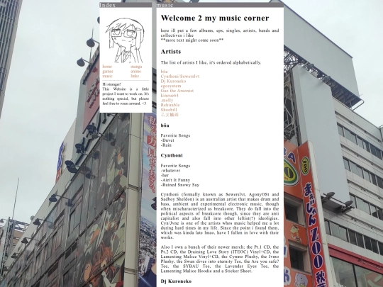 music screenshot