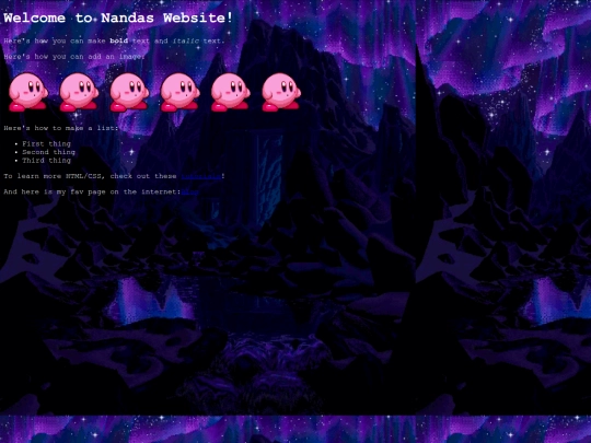 index screenshot