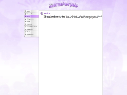 skins screenshot