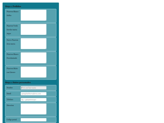 servidorweb/Formulario screenshot