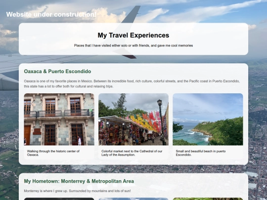 Travels screenshot