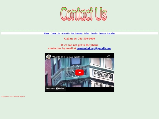 Contact Us screenshot