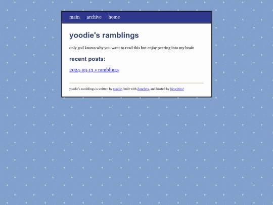 blog screenshot