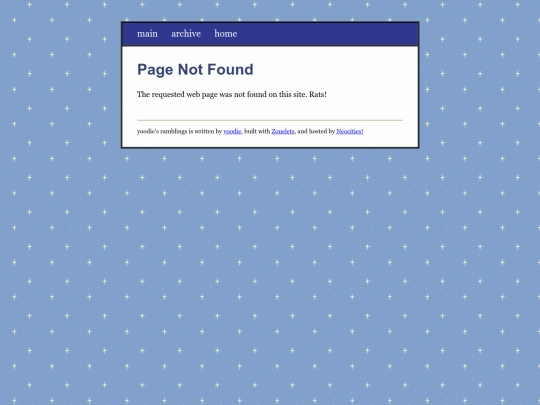 blog/not_found screenshot