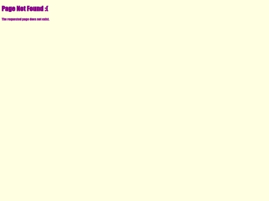 not_found screenshot
