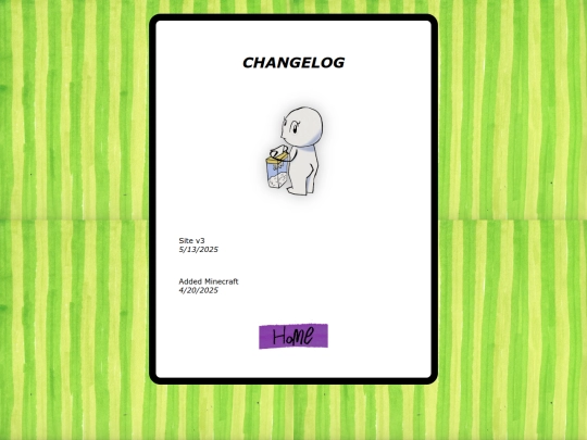 changes screenshot