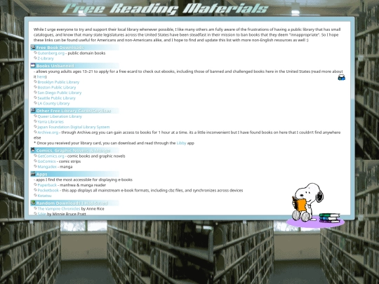 readingresources screenshot