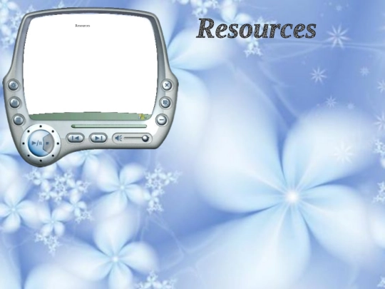 resources screenshot