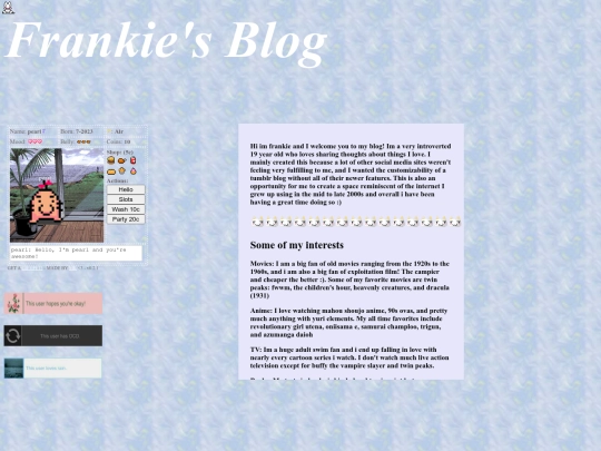 webmaster screenshot