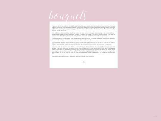 bouquets screenshot