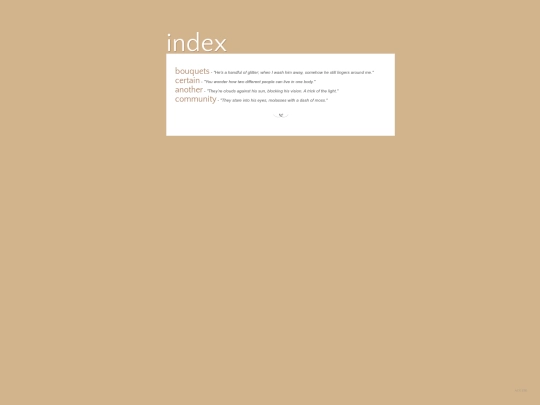 index screenshot