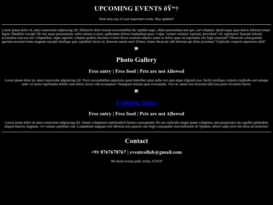 Events/event screenshot