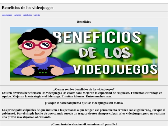 Informativa/Beneficios screenshot