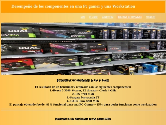 ProyectoSM/desempeño screenshot