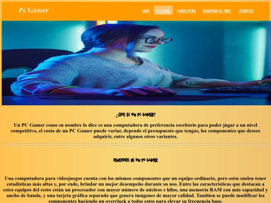 ProyectoSM/pcgamer screenshot