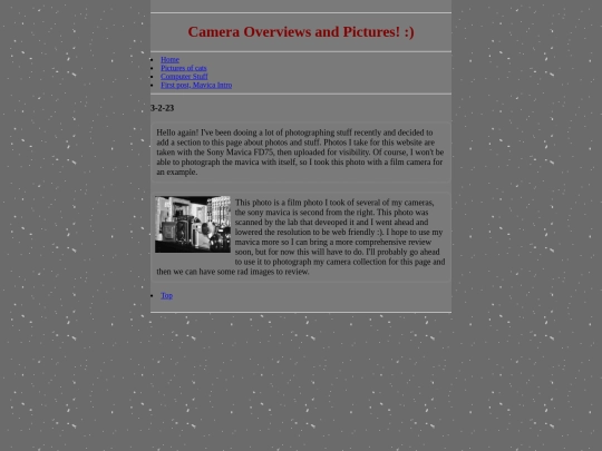 cameras screenshot