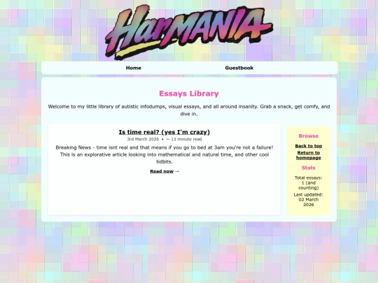 essays screenshot