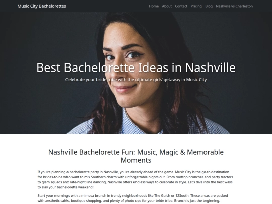 blog screenshot