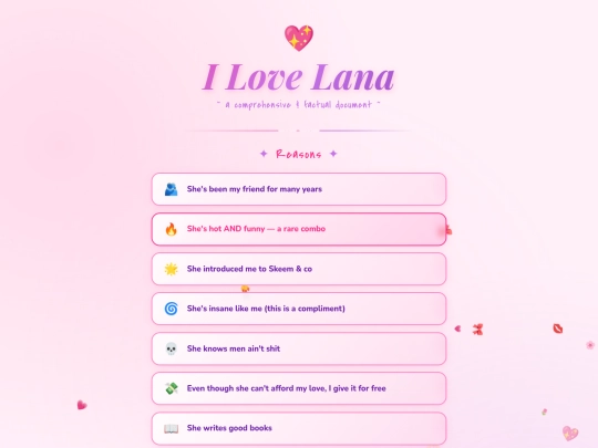 i-love-lana screenshot