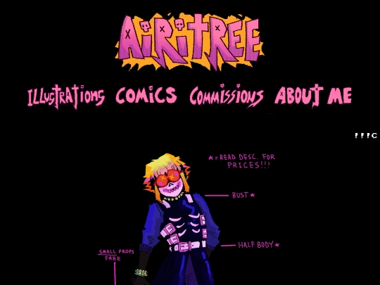 commissions screenshot