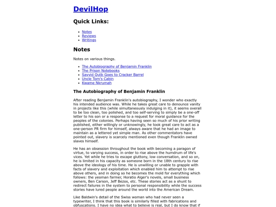 Notes screenshot