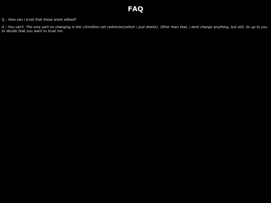 faq screenshot