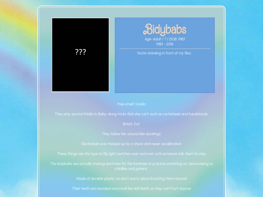Play/Character Pages/cbear/Bidybabs screenshot