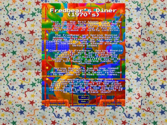 site/Diner screenshot