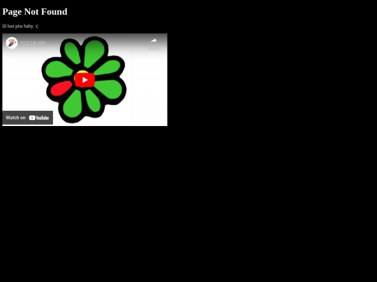 not_found screenshot