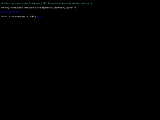 poemproject22 screenshot