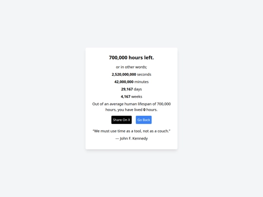 howmanyhours/result screenshot
