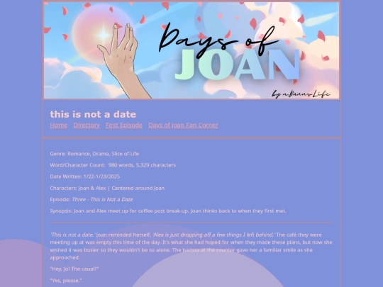 daysofJoan/episode/003 screenshot