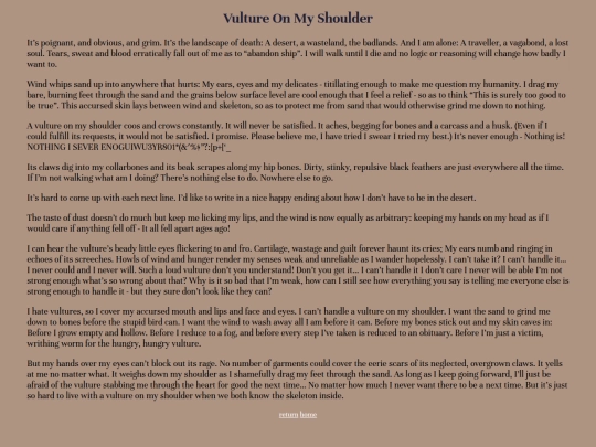 Writing_vulture screenshot