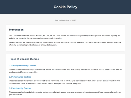 Copyrightcookie/Coo screenshot