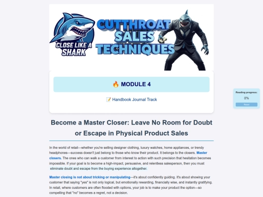 Sharkcourse /M4 screenshot