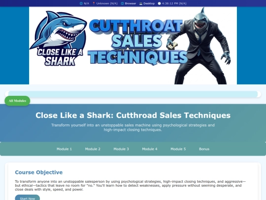 Sharkcourse /ModFlotante screenshot