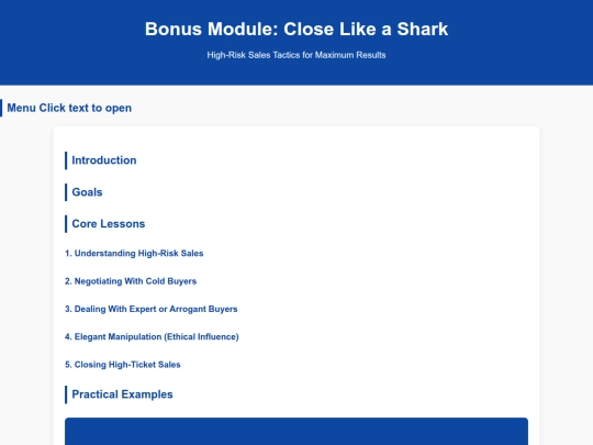 Sharkcourse /bonus screenshot