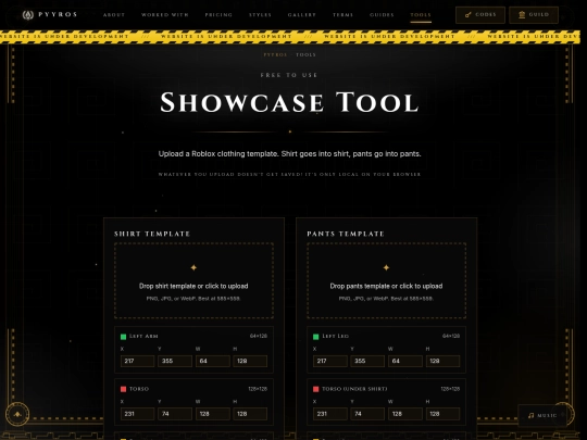 tools screenshot
