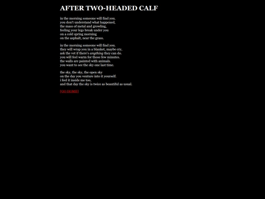 aftertwoheadedcalf screenshot