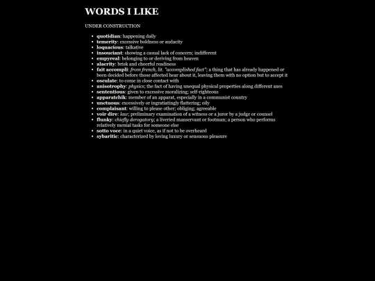 words screenshot