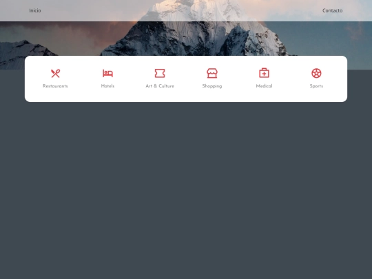 menu screenshot