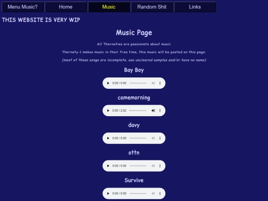 music screenshot